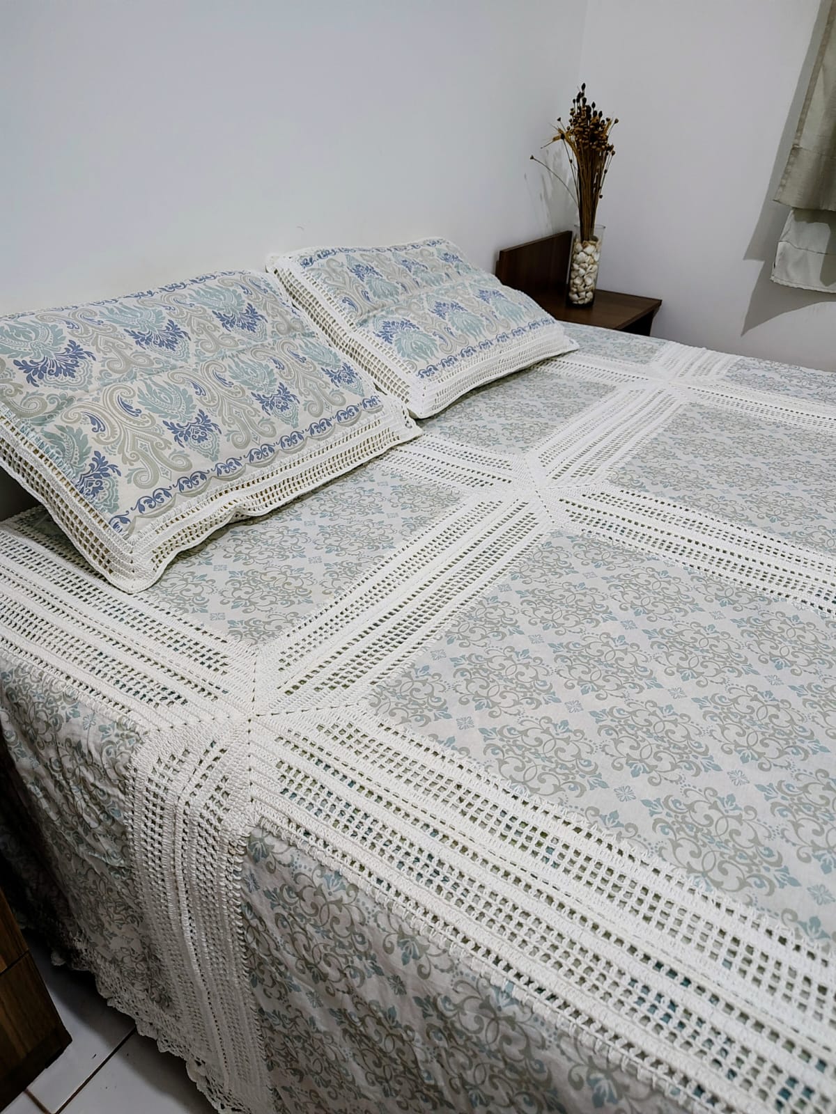 Colcha Queen Size Trama Afetiva